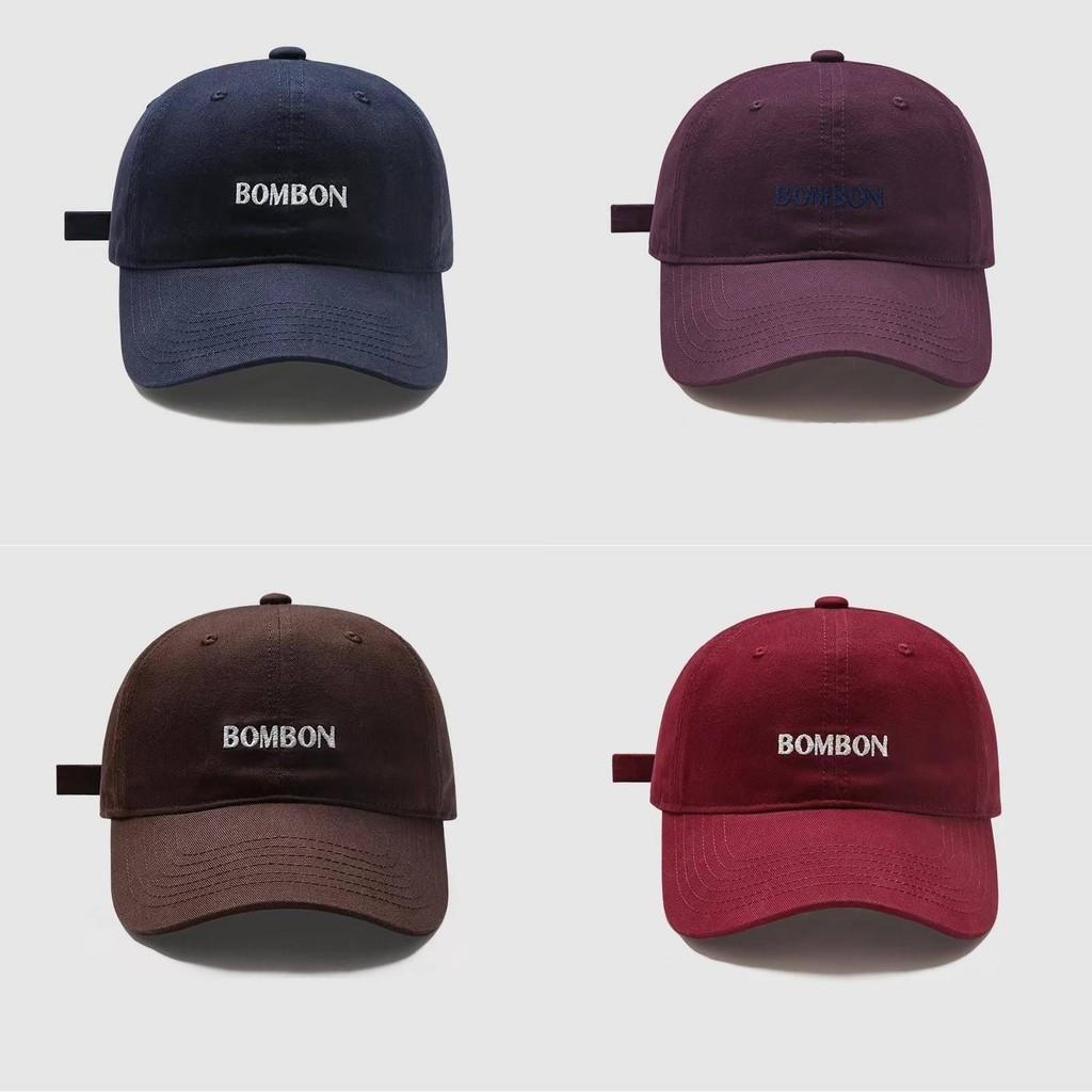 Embroidered Letter Bombon Baseball Cap Men Women Spring Casual Adjustable Hat