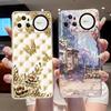 Anti-scratch Case For Huawei Nova 15 Pro Nova 15 Ultra 5G Jelly Transparent TPU Soft Casing Fashion Black Rose Pattern Shell