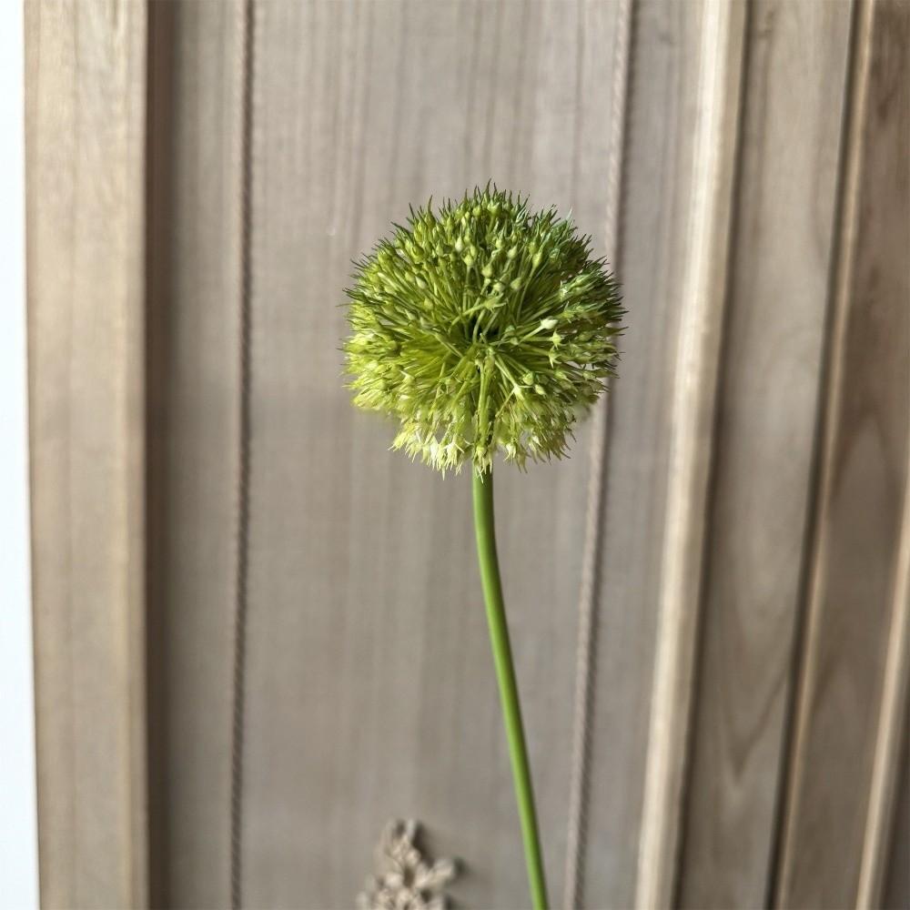 Scallion Balls Artificial Onion Ball Flowers Single Dandelion Branch Flower  Living Room Ornaments