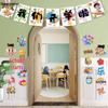 Back-to-School Classroom Doorway Decorative Banner for Kindergarten & Primary School