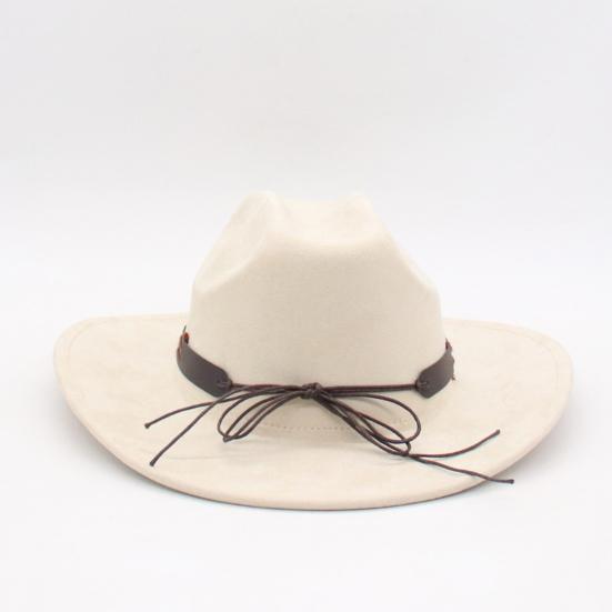 Western Cowboy Hat for Men And Women Shapeable Wide Brim