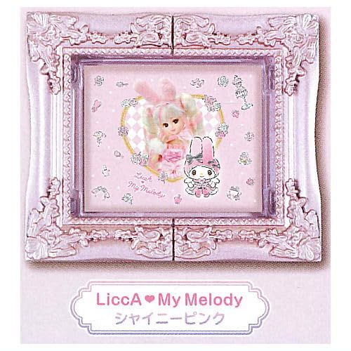 

LiccA My Melody Kuromi Frame Collection My Melody Shiny Gacha Gacha Капсульная игрушка [2.LiccA Pink] (один предмет)