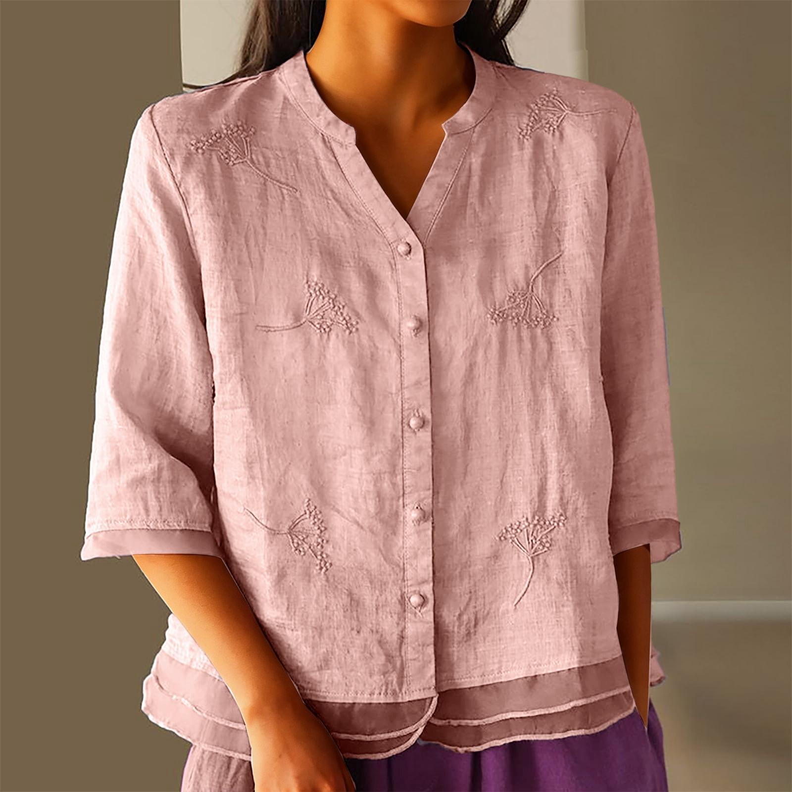 Женский -цвет Модный Повседневный Топ L