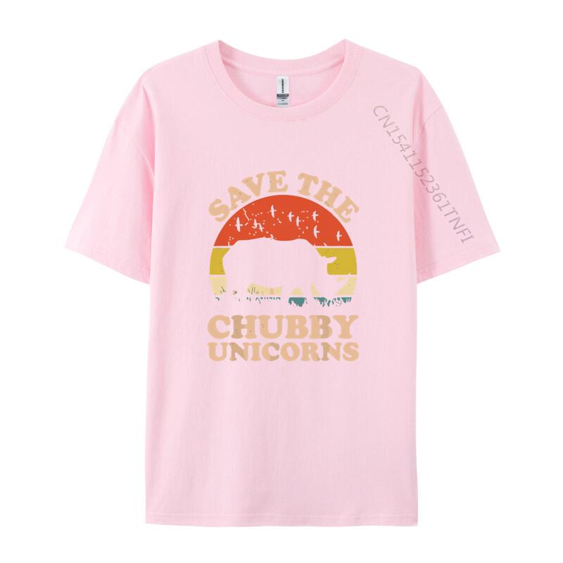 Uratuj Krągłe Jednorożce Nosorożec Śmieszna Koszulka Najnowsze Koszulki Młodzieżowe Bawełniane Topy Koszulka ze Zwierzętami Dzikimi Unikalne Koszulki