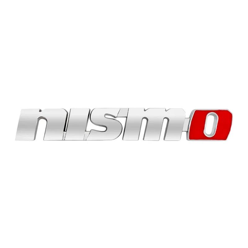 Nismo Letter Emblem Autoaufkleber Emblem Heckklappenaufkleber dekorieren universelles Logo für Nissan NISMO modifizierte Autozubehör Aufkleber