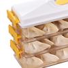 Dumpling Storage Container Food Grade Plastic Refrigerator Dumpling Storage Box for Home