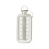 2 In 1 Folding Ice Maker Water Bottle Silicone Ice Cube Tray Ice Grid Mold Kawaii Bottle Camping/Office/Cocktail Essential Kitchen Tools