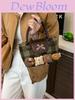 Cartoon Cute Girls Shoulder Bag Pu Material With Adjustable Strap For Daily Use