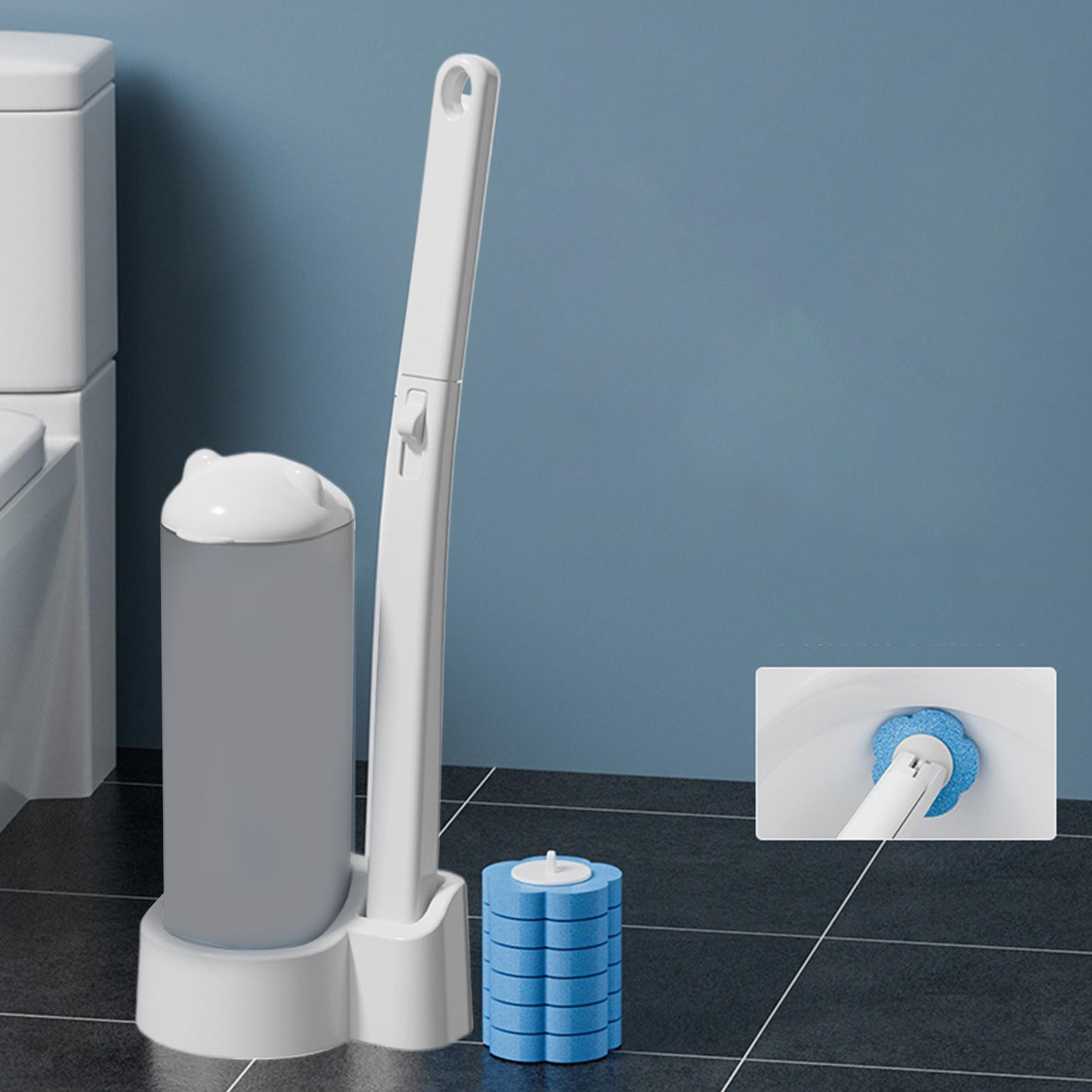 

Toilet Brush And Holder Set Toilet Scrubber Heavy-Duty Scrubber Plunger Remover Supplies For Household Floor Garage Tub Sink China Mainland