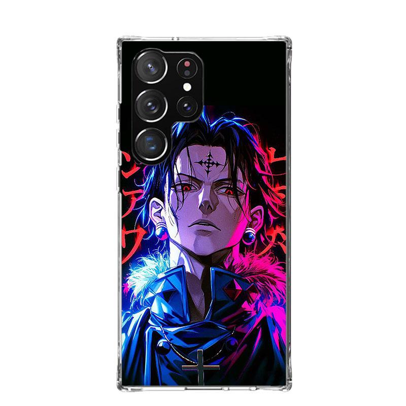 Huner X-Hunters Chrollo Shizuku Phone Case For Samsung Galaxy S26 Ultra S23 S24 S25 Edge S20 FE S21 S22 Plus Soft Print Shell Co