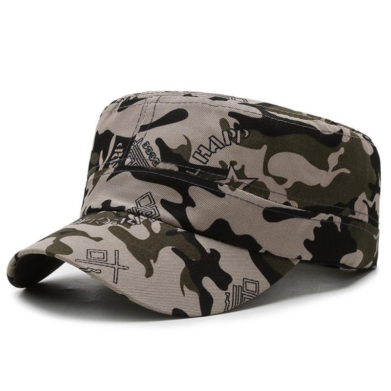 Camouflage Baseball Cap Summer Flat Caps Classical Soldier Cap Hat Mens Outdoor Sport Caps Tactical Adult Caps