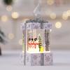 Christmas Ornaments Gift Snow Flower Lantern Santa Snowman Holiday Decoration Props Crafts Propse Decor Atmosphere Light