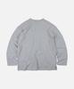 FRIZMWORKS 10S Solid Henley Neck Tee _ Gray