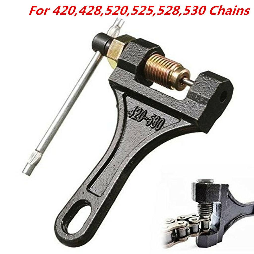 Motorcycles Scooter Chain Splitter Cutter Breaker Tool 420 428 520 525 528 530