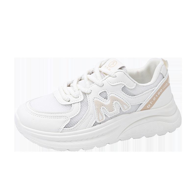 2025 summer Forrest Gump shoes women's new platform dad shoes breathable sports shoes lightweight casual running shoes German training shoes