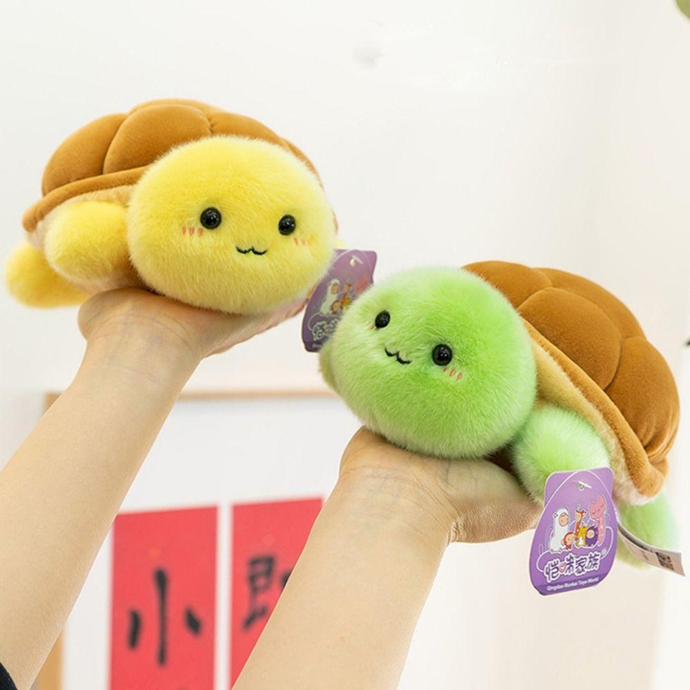 Collection Bread Tortoise Plush Toys Fluffy Turtle Doll Throw Pillow Car Decor