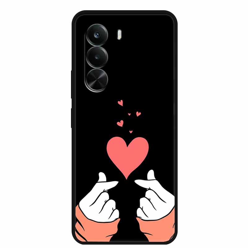 Pro Realme P4x Pouzdro P4 x 5G Globální Měkký Silikonový Ochranný TPU Kryt Telefonu pro Realme P4x 5G Luxusní Kreslený Nový Zadní Kryt Coque