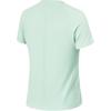 Li-Ning Fitness Series Solid Color Moisture Wicking Round Neck Short Sleeve T-Shirt Women Tops Ice-Green ATSU472-2