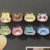 Small Gifts for Friends 8Pcs Cartoon Animal Fridge Magnets, Cute Resin Magnetic Decorations Refrigerator Whiteboard And Office Shaped Stickers