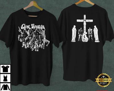 Haunted Mound Sematary Ghost Mountain 4 Horsemen T-Shirt
