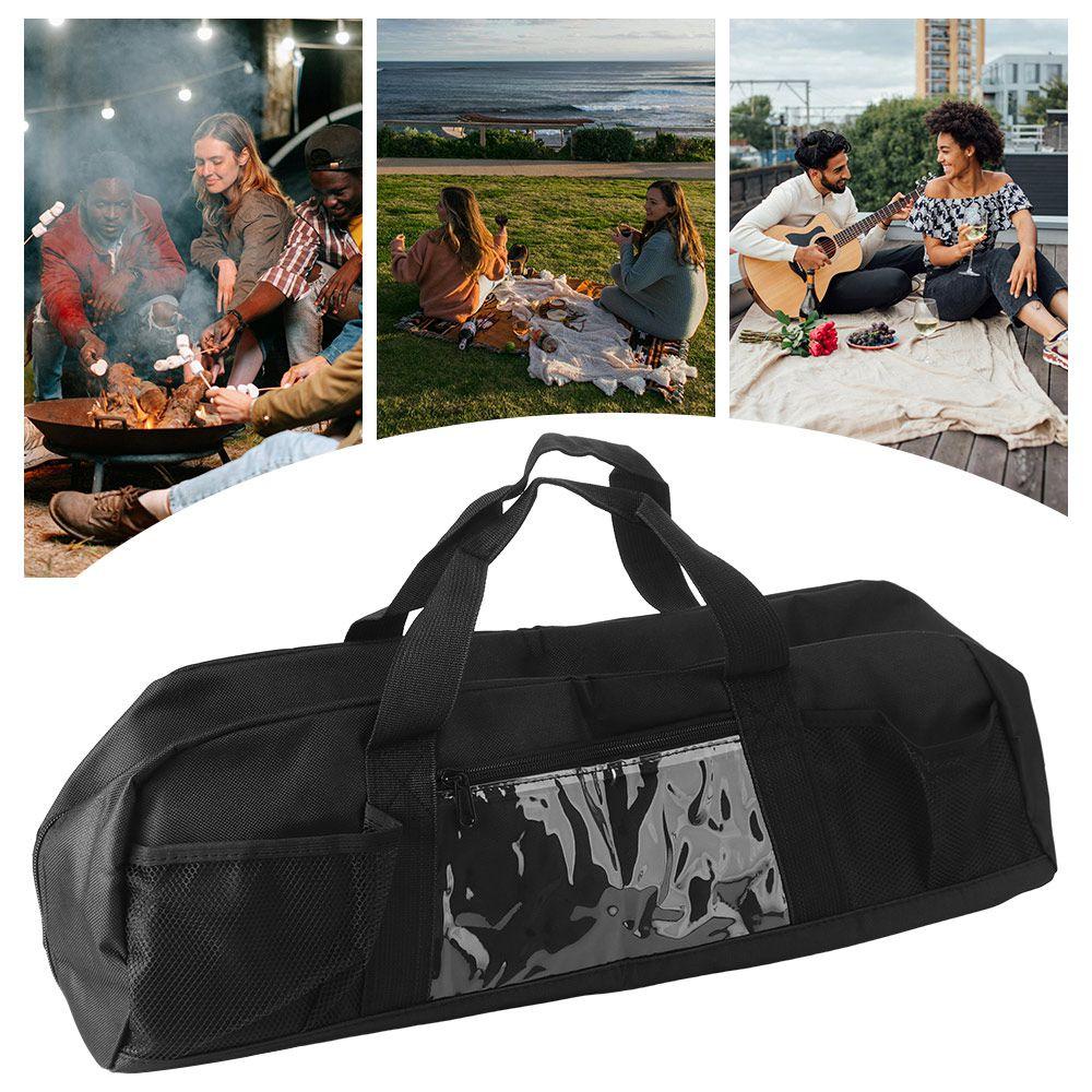Waterproof Grill Tool Organizer Large Capacity BBQ Tool Storage Bag  Camping Trips
