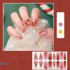 Christmas Series Full Cover Nail Stickers Snowflake Nail Decal Women Self Adhesive Manicure Designer Nail Art Sticker Decoration