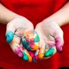 Hunt Party Children Child Hollow Detachable Easter Egg Assorted Eggs Kid Gifts Educational Toys