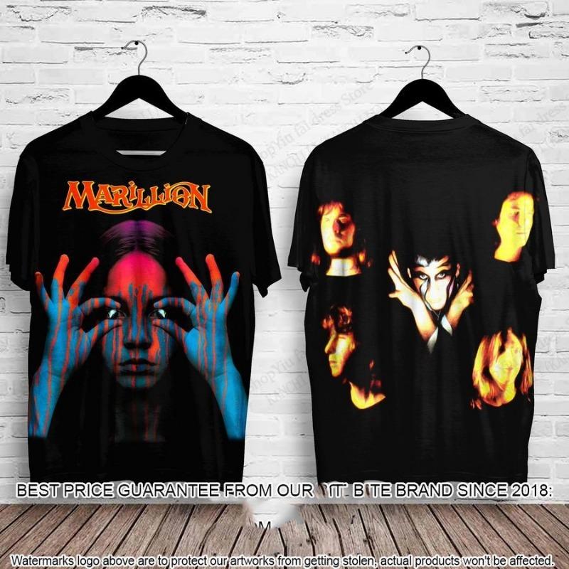 

Рок гурт Marillion 3D принт футболка чоловіча жіноча мода повсякденна футболка з коротким рукавом дитячі топи футболки хлопчача футболка хіп-хоп одяг 6XL