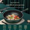 Wu Tuo Maifan Stone Thickened Flat-Bottom Wok
