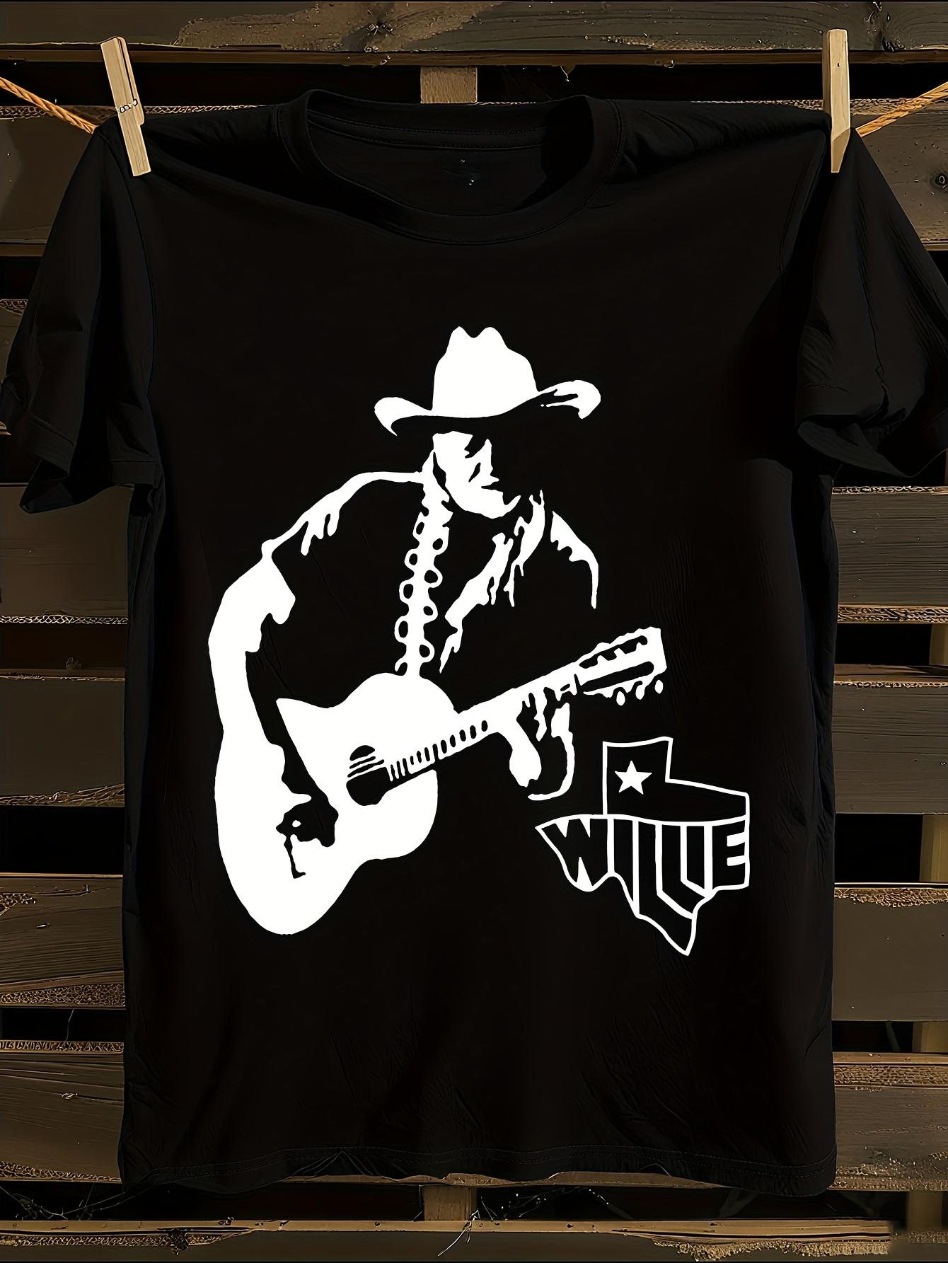 Willie Nelson Country Music Graphic T-shirt XL
