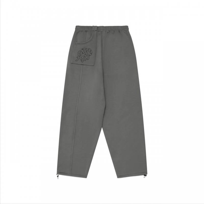 Mertra Męski Zestaw Bluza i Spodnie Dresowe Retro Luźny Krój Haftowany Streetwear Casualowy Zestaw 2-częściowy