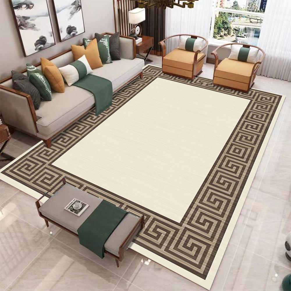 New Chinese-style Carpet for Living Room Modern Bedroom Floor Mat Chinese Style Room Bedside Mat