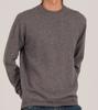Beoteunseoul [90% Wool] Minimal Crew Neck Daily Knit (Gray)