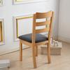Waterproof Dining Chair Cover Solid Seat Cushion Protector Without Backrest Furniture Shield for Home and Hotel Use