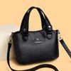 Elegancka skórzana torba typu tote dla kobiet, codzienna torba na ramię i crossbody z górnym uchwytem