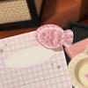6Pcs Girl Hairpin Soft Macaron Color Clear Jelly Acrylic Fish Shape Stable No-Pull Bang Clips 3D Wavy Line Photogenic Hair Accessories