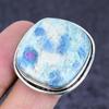 Ruby Fuchsite Gemstone 925 Sterling Silver Jewelry Ring Size 7.5