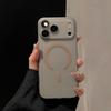 Matte for  Hard PC Slim Case for For Iphone 16 17 Pro Max Air 1 Plus 14 13 12 11 Magnetic Camera Protector Frosted Cover