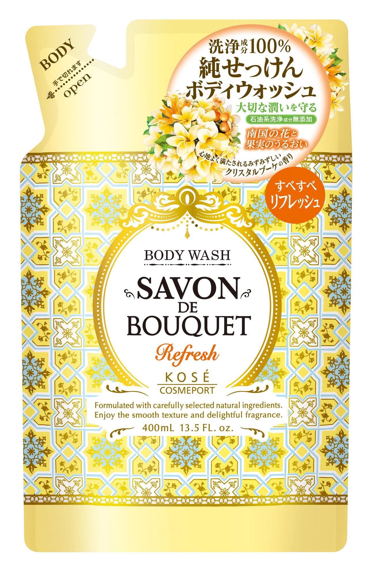 

KOSE Sabon Bouquet Гель для душа сменный блок 400 мл (обновление)