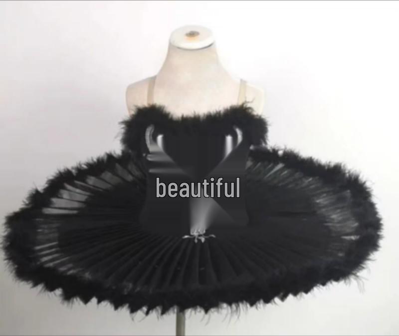 Children's and Adults' Sequin Ballet Tulle Skirt - Professional Swan Lake Dance Costume