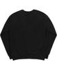 Graver [Unisex] White Butterfly Sweatshirt_Black
