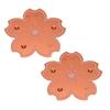 2 Pcs Bird Bath Copper Disk Bird Bath Purification Disk Birdbath Accessories with Stable Triple Point Support