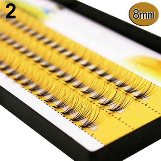 Women Pro Makeup 60 Stück Cluster Beauty Eye Lashes Pfropfen gefälschte falsche Wimpern