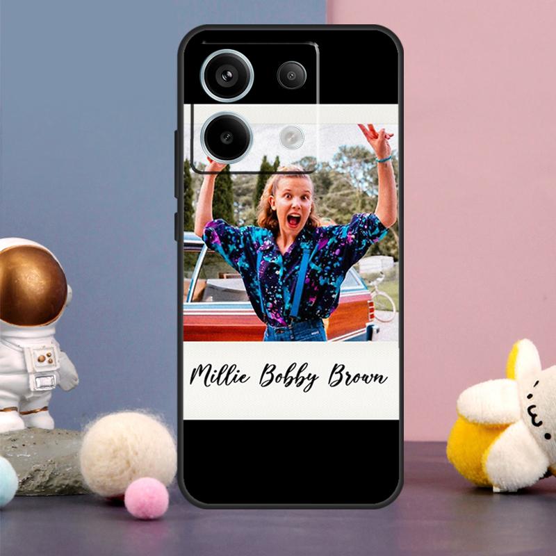 Millie Bobby Brown Case For Xiaomi Redmi Note 13 11 9 10 12 Pro Plus 12S 11S 10S 9S Redmi 12 10C 12C 13C Cover