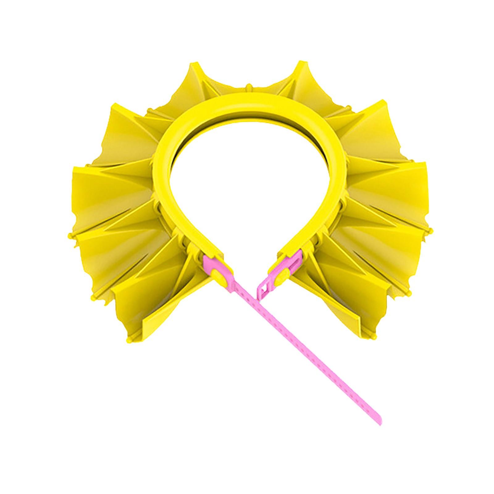 

Детская силиконовая шапочка для душа, шапочка для купания жёлтый