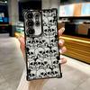 Horror Black Skull Skeleton Coque For Galaxy S26 Ultra Phone Case For Samsung S26 S25 S24 S23 S21 Ultra S20 FE S25 Plus 5G Cover