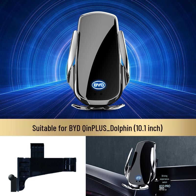Wireless Charging Phone Holder for BYD Qin PLUS, Han, Tang, Yuan, Song Models