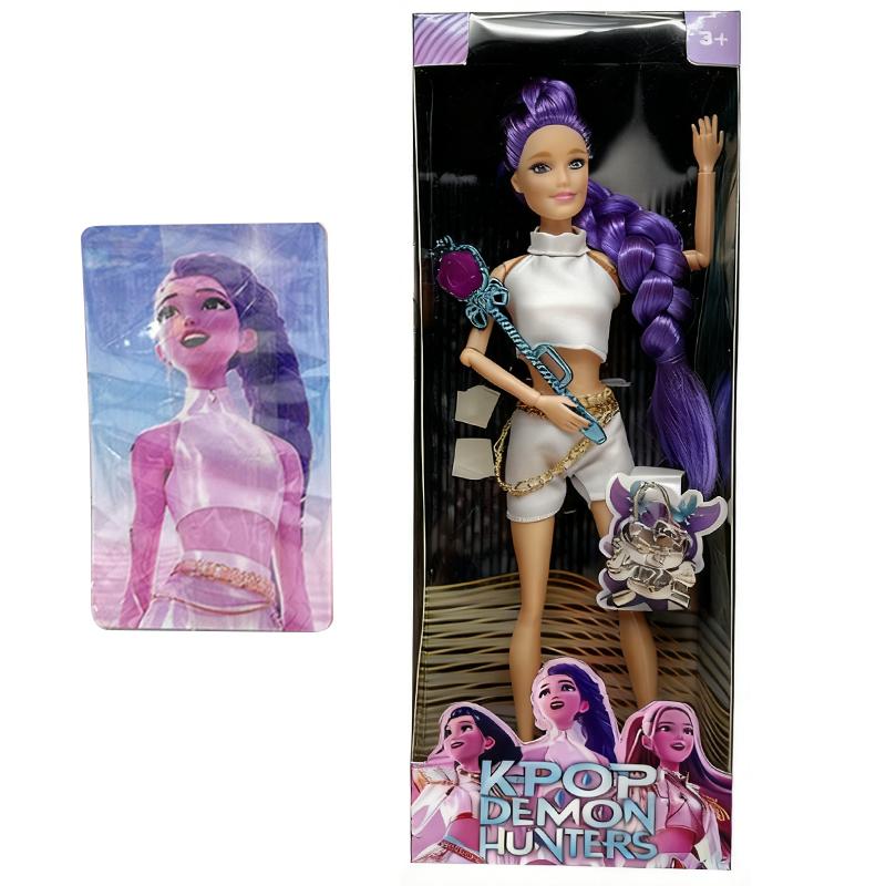 

Kpop Demon Hunters Action Figure Toys Rumi Mira Zoey Sussy Theme Song Of Colorful Lights For Kpop Collectors Christmas Gift