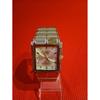 Used Q&Q QUARTZ WATER RESIST Square Watch Silver Unused Item