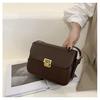 2024 Retro-Style Women's Small Square Commuter Shoulder Bag - Classic & Versatile